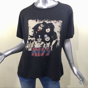 Kiss Band T Shirt By Vintage Vinyl Women’s 2X